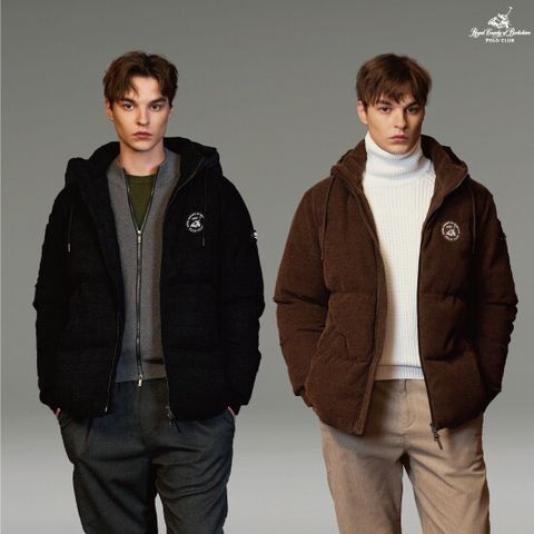 RCB POLO CLUB 25FW 남성 씬클라우드 니트 패딩 자켓 1종