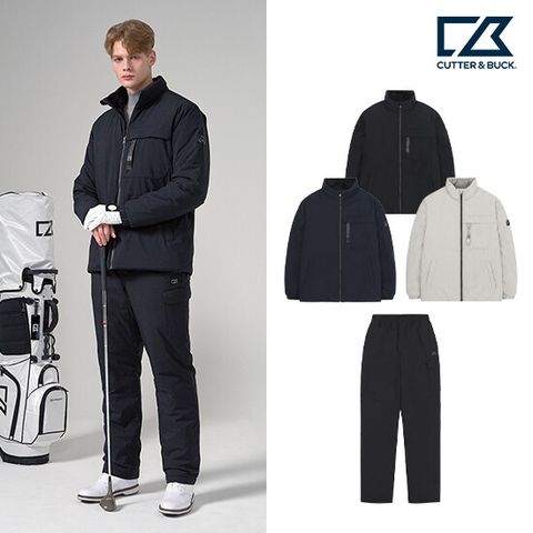 커터앤벅 25FW 남성 인퀼팅 패딩셋업 2종 + [사은품]  패딩베스트 1종