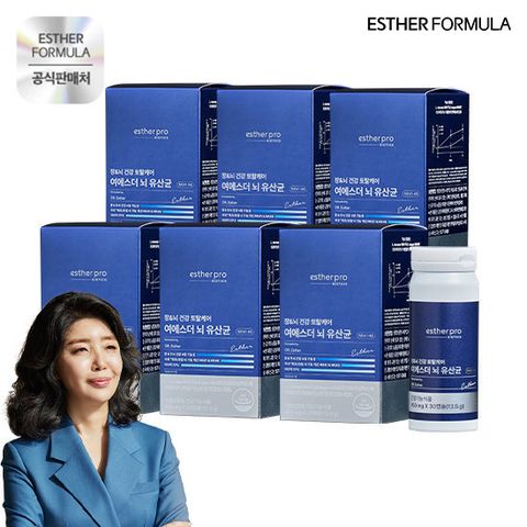 여에스더 프로 뇌유산균 6박스