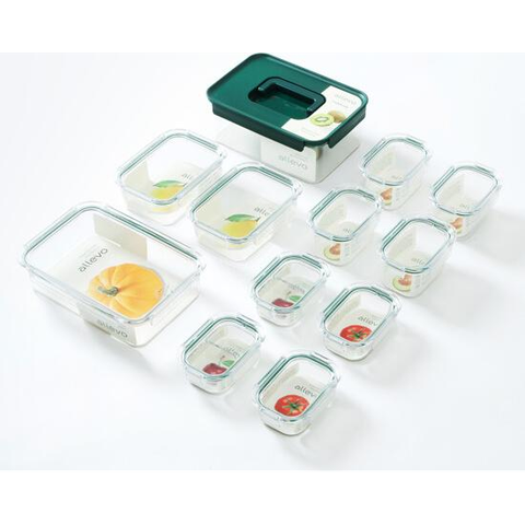 알레보 브리앙 풀트라이탄 밀폐용기 16P 베스트셀러 패키지_LV