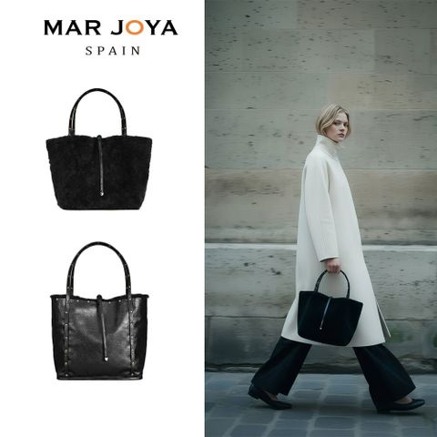 ○리버시블 리얼 양털백