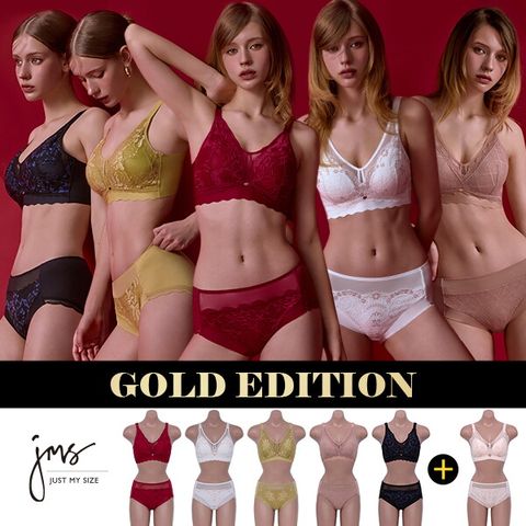 저스트마이사이즈 25FW 골드에디션 브라팬티 5세트(+전고객 브라팬티 1세트)