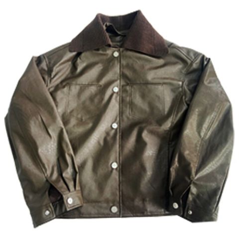 라스튜디오 26SS 레더 패딩 자켓