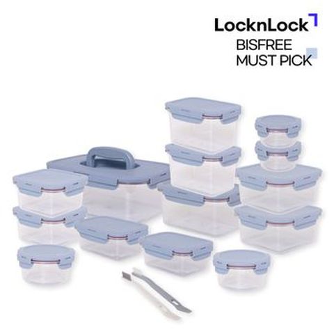 락앤락 머스트픽 비스프리 트라이탄 14종세트+세척솔 2P