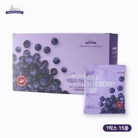 데일리 야생블루베리칩 1박스(15봉)