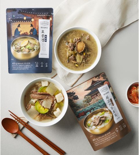 쉐프컬렉션 조선미식 보양국탕 2종 10팩 (효종갱5팩+쇠고기무조치5팩)