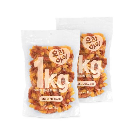 [비밀코드 정상가 39,000원] 데이스포 우리아이 오리 고구마 사사미 2kg