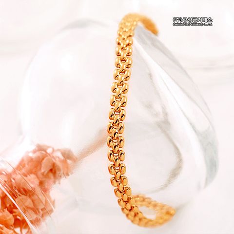 [삼성금거래소]24K 페블 체인 팔찌