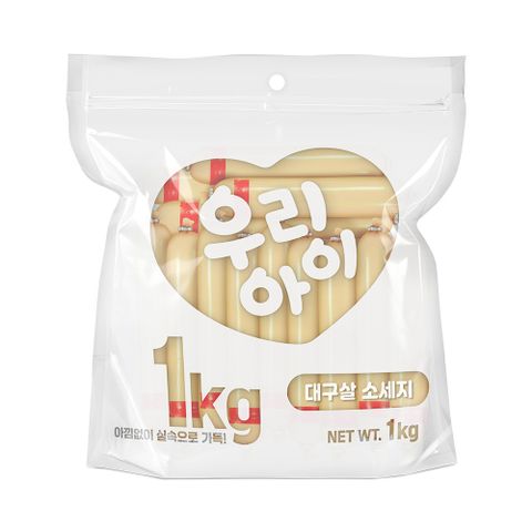 데이스포 우리아이 대구살 소시지 1kg