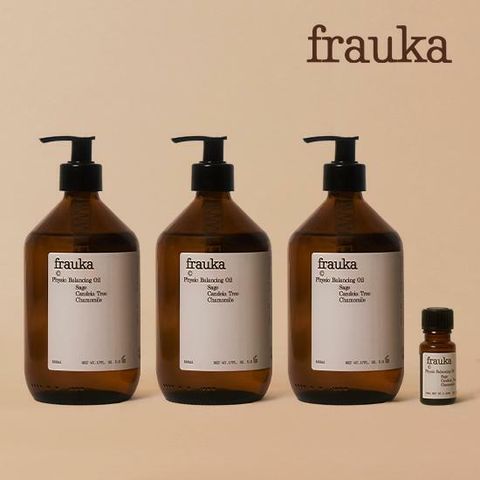 [카드 5%할인][방송중] 프라우카 앰플 오일 500ml 3병+ 오일 10ml +전용펌프3개 (아쇼라 특별구성) 
