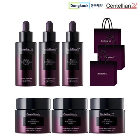 [동국제약/6종] 센텔리안24 유스테카 탄력특화 스페셜패키지(앰플3+크림3)