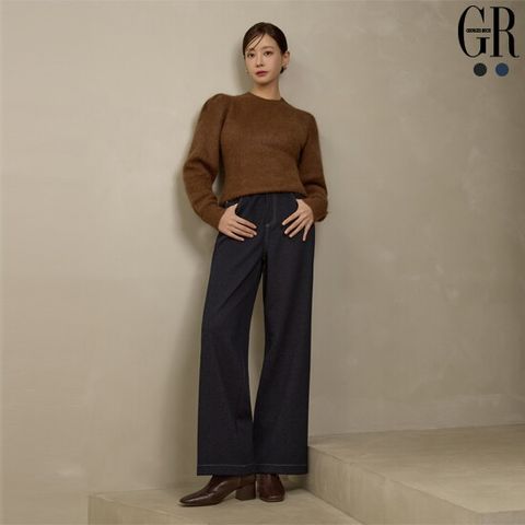 ○25FW 니팅 기모 데님팬츠 2종 (LDBW)