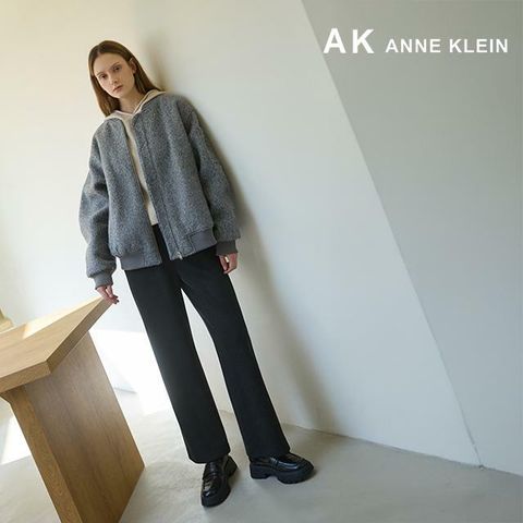 [카드 5%할인]25FW AK앤클라인 울혼방 와이드 밴딩 팬츠 1종