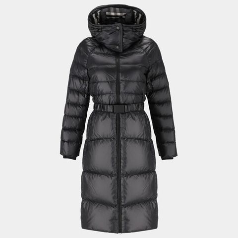 [버버리] 샌드센드 후드 다운 롱 패딩 점퍼