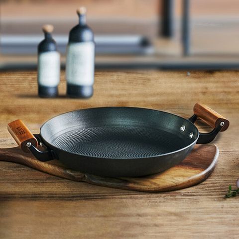 [단품] 베카 무쇠 28cm 양수그리들