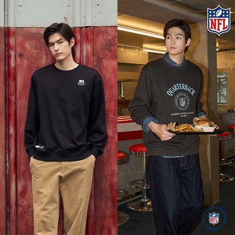 [카드 5%할인]NFL 25FW 남성 맨투맨 2종