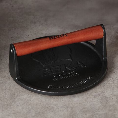 [단품] 베카 무쇠 그릴 프레스 (18cm)