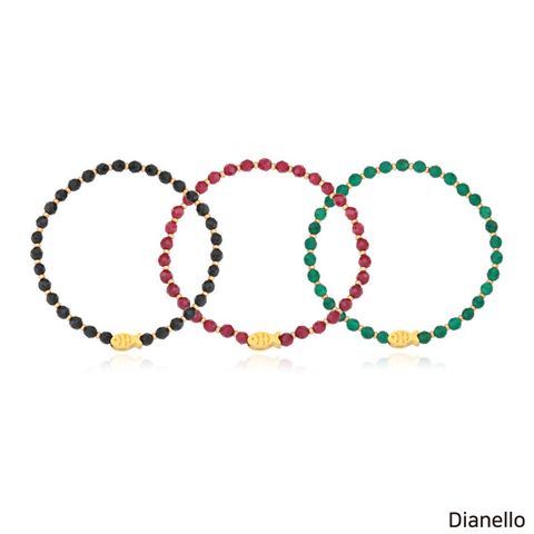 [BIG HIT] 디아넬로24K 천연석 물고기 팔찌+ (방송) 24K 페가수스 금박키링+ 골드 5개찬스