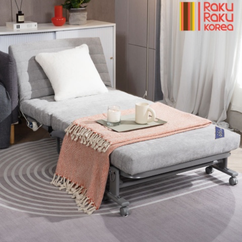 ★방송에서만 이가격★ 라꾸라꾸 온열 접이식침대