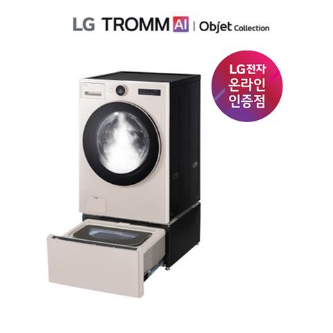 25년 LG 오브제 워시콤보 스팀 미니워시팩 FH25ESX 베이지 1등급