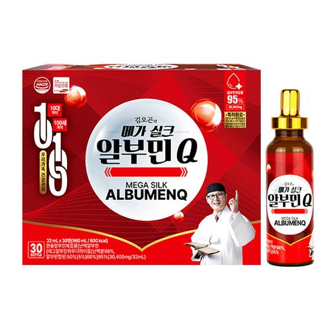 [D] 김오곤원장의 메가실크알부민Q 1박스(30병)