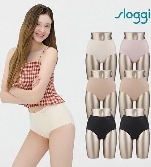 슬로기 sloggi 노라인 맥시팬티 6종