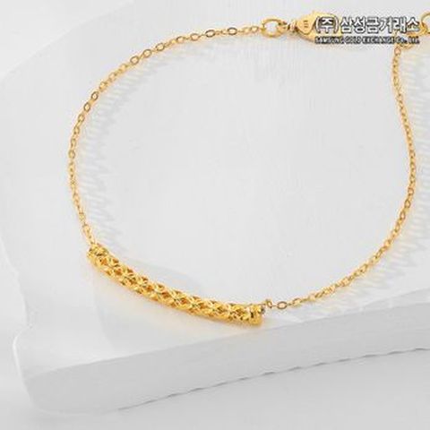 (주)삼성금거래소 24K 순금 라일락 팔찌 3g