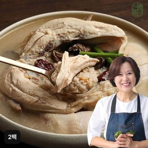 선의 누룽지백숙 1.2kgX2팩