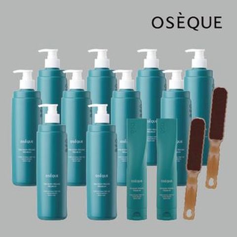 오제끄 실크 바디 필링 500mlX10+230mlX2+풋 버퍼X2