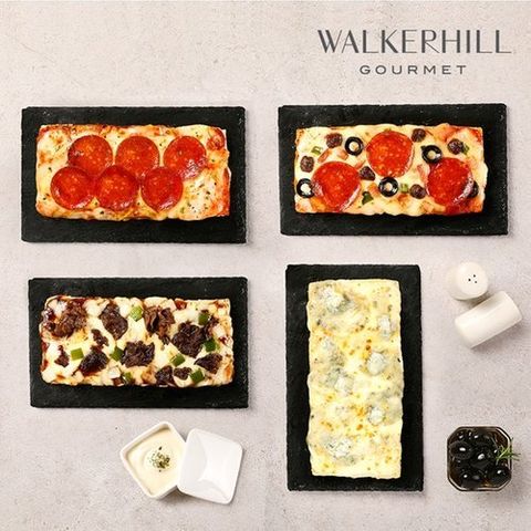 [워커힐] *워커힐 고메 노엣지 피자 4종 총 17팩 (고르곤졸라 5+ 불고기 5+ 콤비네이션4 + 페퍼로니 3)