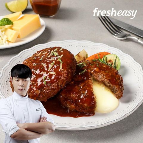 최현석 더블치즈 함박스테이크 180g X 6팩