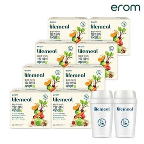 황성주 박사의 1일1생식 라이프밀 8박스+흔들컵 2개