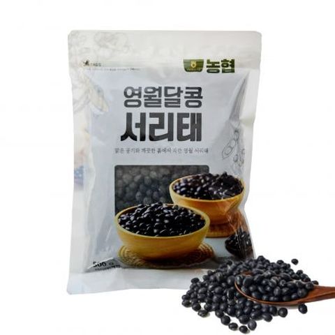 2025영월농협 특등급서리태콩 500g X 5팩 (총 2.5Kg)