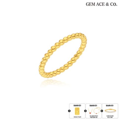 제메이스 순금 이터니티 볼반지+순금 골드+14K금볼 목걸이+14K금볼 팔찌+테니스 팔찌