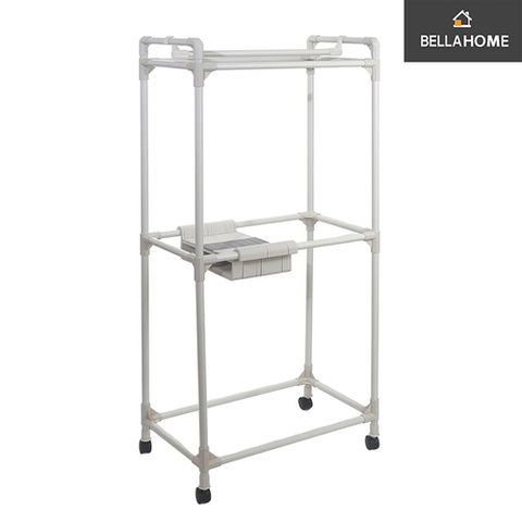 [벨라홈] 벨라홈 2단 행거+바지걸이 세트