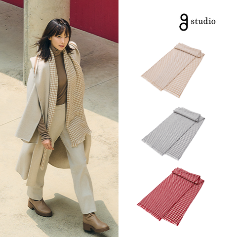 [지스튜디오] 210 x 37(cm) 울캐시미어 머플러