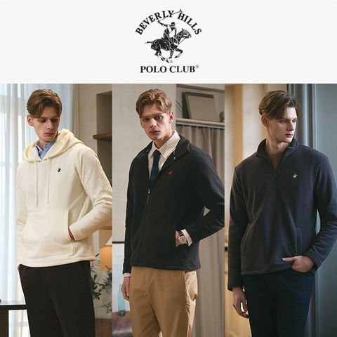 [프리미엄] 비버리힐즈폴로클럽 소프트 플리스 패키지 3종 SET, 남성