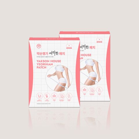 여리한패치 2BOX (14매) 복부관리 바디라인 패치
