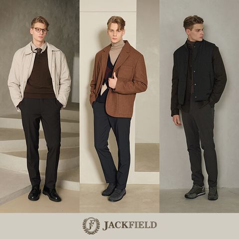 잭필드 25FW 겨울 남성 보아퍼 본딩 숨쉬는 바지 3종