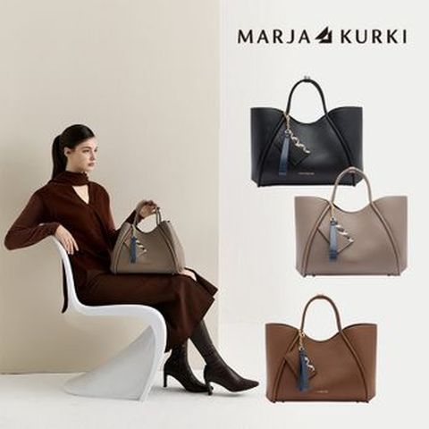 마리아꾸르끼 토고 토트백+카드지갑+참장식