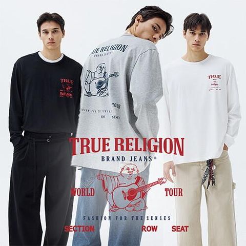 트루릴리전 26SS 남성 긴팔 티셔츠 3종