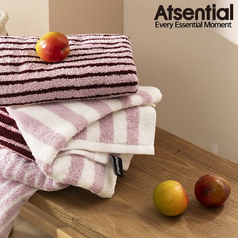 [김호영PICK] 앳센셜 핀스트라이프 선염타월 10p 패키지
