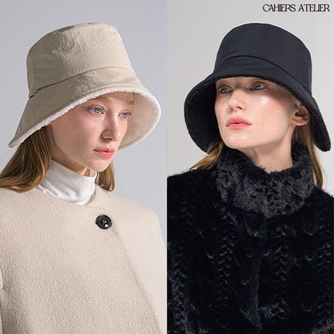 ■ 25FW 패디드 플리스 보닛햇