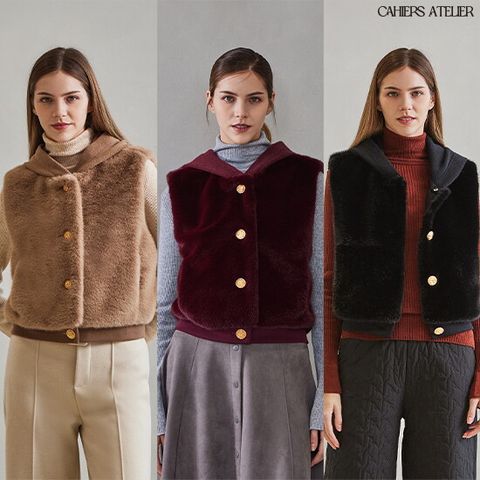 ■ (런칭가 59,900원) Faux 밍크 퍼 베스트