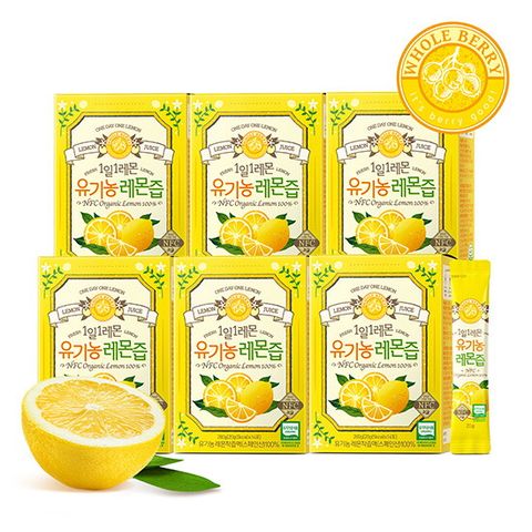 1일1레몬 유기농 레몬즙 20gx14포x12박스, 총168포
