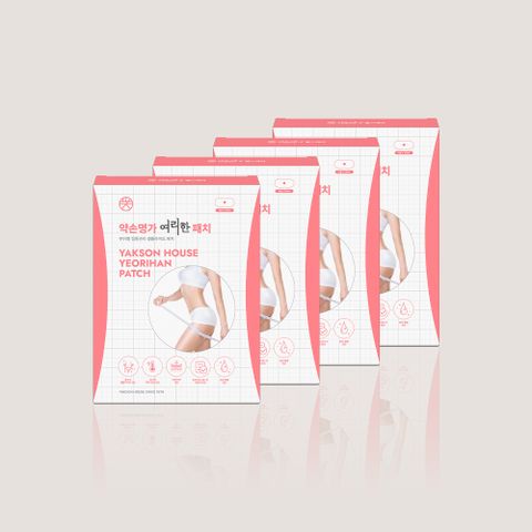 여리한패치 4BOX (28매) 복부관리 바디라인 패치