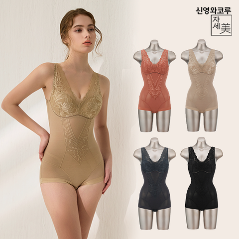 신영와코루 26신상 자세미인 올인원 바디수트 4종