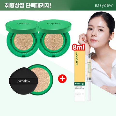 이지듀 한가인 기미쿠션 취향상점 패키지 본품2+리필1+기미앰플8ml*1