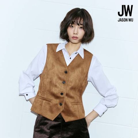 제이슨우 26SS Arden FAUX 스웨이드 베스트 (2 COLORS)