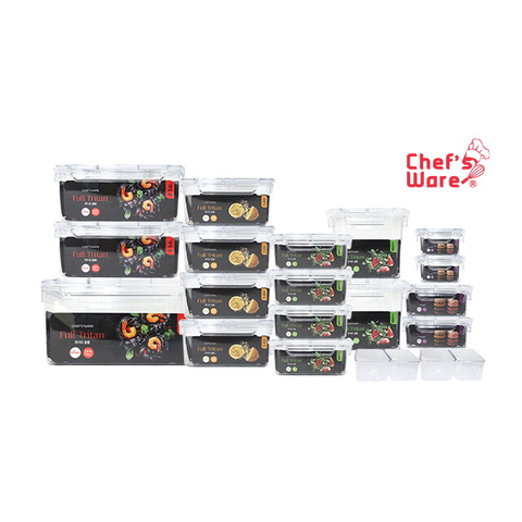 ○ 셰프웨어 풀트라이탄 밀폐용기 세트(19p)